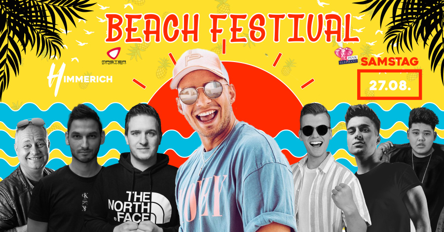 Beachfestival 2022 SAMSTAG mit Pietro Lombardi, Julian Sommer | Timbo | Noel Holler | Averro | DJ Düse uvm.