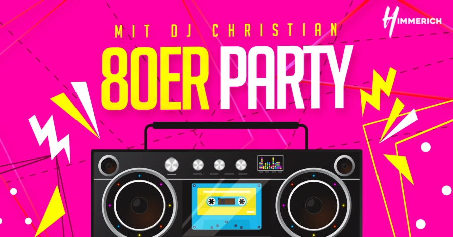 80er Jahre Party mit DJ Christian von der Forst  [ exklusiv in DISCO1 ]