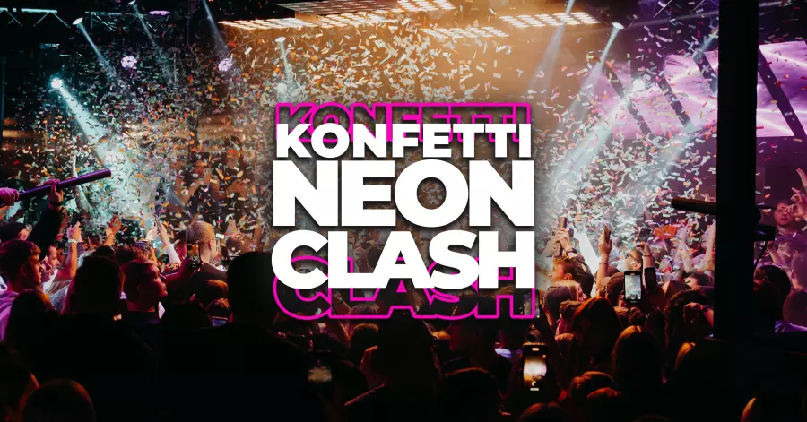 Konfetti Neon Clash - Konfetti Eskalation